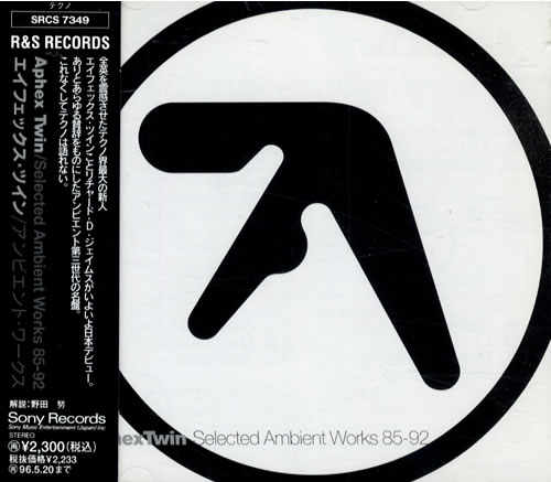 Aphex Twin Selected Ambient Works 85-92 Japan Promo Cd Album SRCS